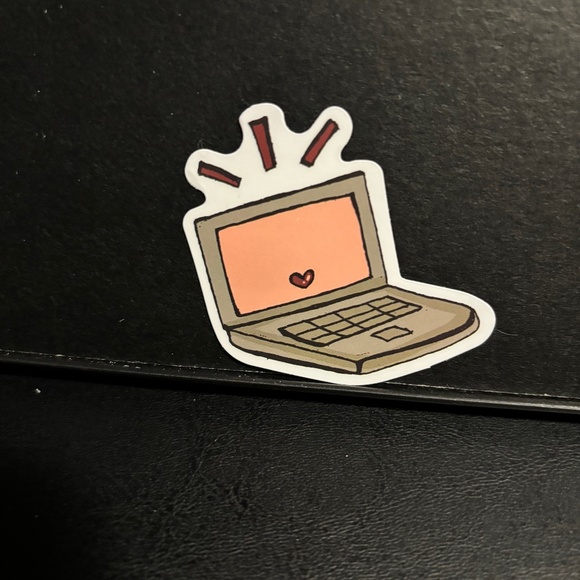 CUTE LAPTOP STICKER - Picture 1 of 1